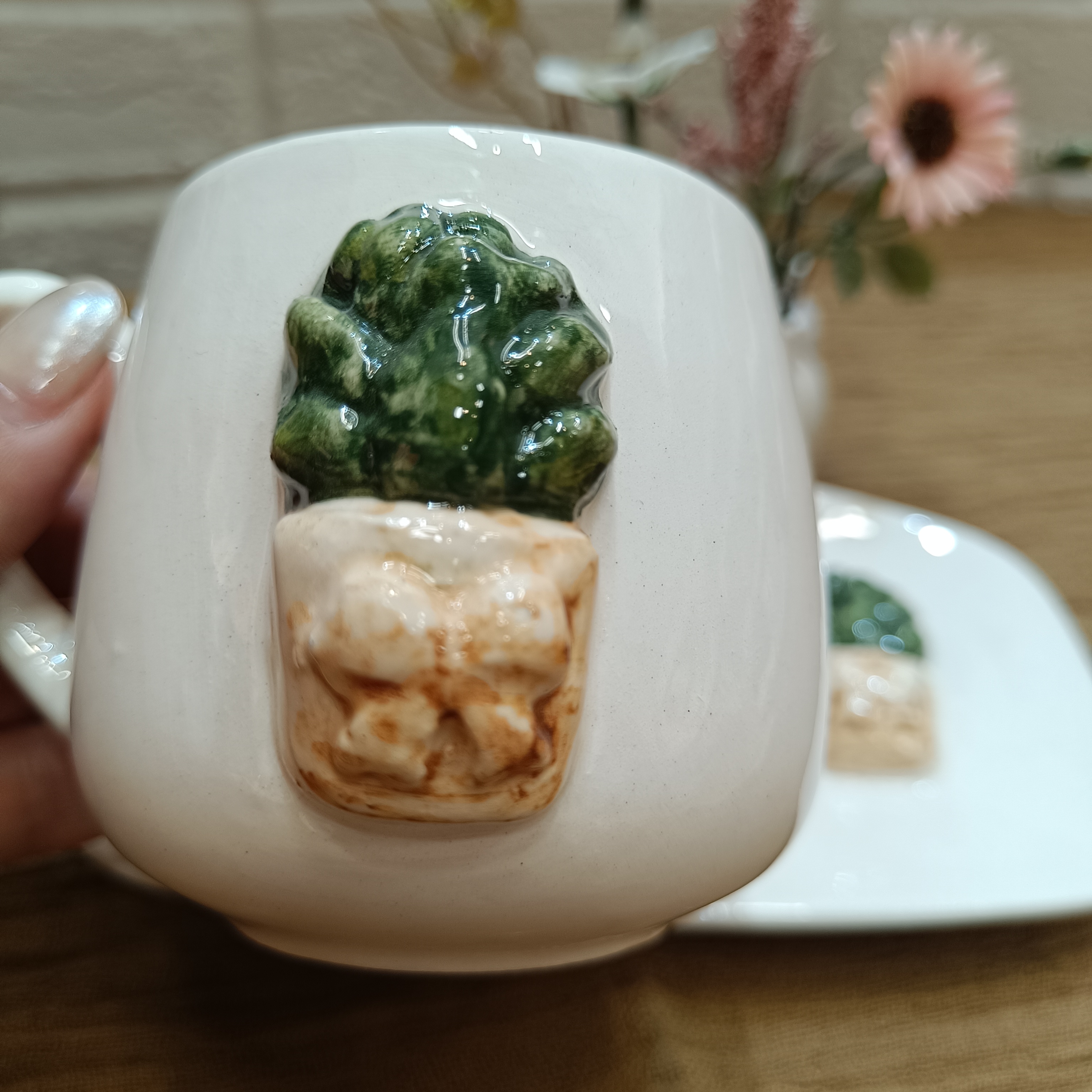 قهوه خوری گلدان پاپیونی👍😍🪴